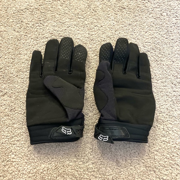 Fox Racing Dirtpaw Motocross Gloves in Black and White - Size L (VGUC) - Picture 2 of 6